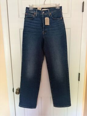 Levi's Ribcage Straight Full Length Jeans Sz. 28 x 32